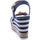 Schuhe Damen Sandalen / Sandaletten Tom Tailor Sandaletten 3290212 WHITE NAVY Blau