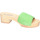 Schuhe Damen Pantoletten / Clogs Softclox Pantoletten Pirella S3568 GREEN Grün