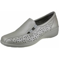 Schuhe Damen Slipper Aco Slipper white 721/10002 Lexi 82 grau