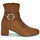 Schuhe Damen Low Boots JB Martin 1ADORABLE  wildlederartige / Paillettenschwarz / Camel