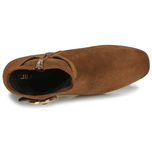 JB Martin 1ADORABLE  wildlederartige / Paillettenschwarz / Camel