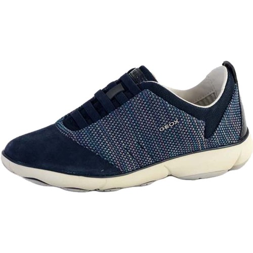 Schuhe Damen Sneaker Low Geox 133392 Blau