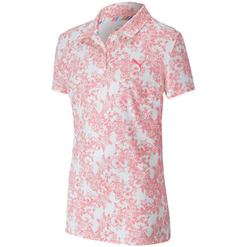 Kleidung Mädchen T-Shirts & Poloshirts Puma 598678-01 Rosa