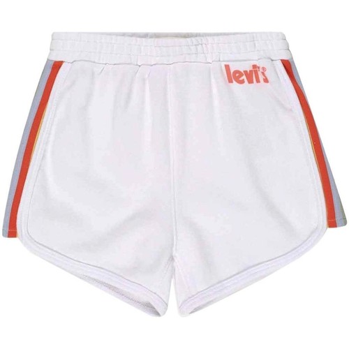 Kleidung Mädchen Shorts / Bermudas Levi's  Weiss