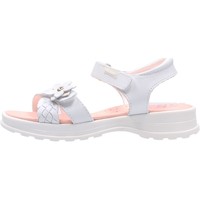Schuhe Mädchen Sandalen / Sandaletten Pablosky - Sandalo bianco 412400 Weiss