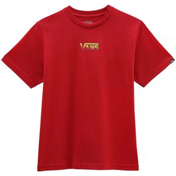 Kleidung Jungen T-Shirts & Poloshirts Vans VN0A7TJJ14A1 TAILSLIDE-CHILI PEPPER Rot