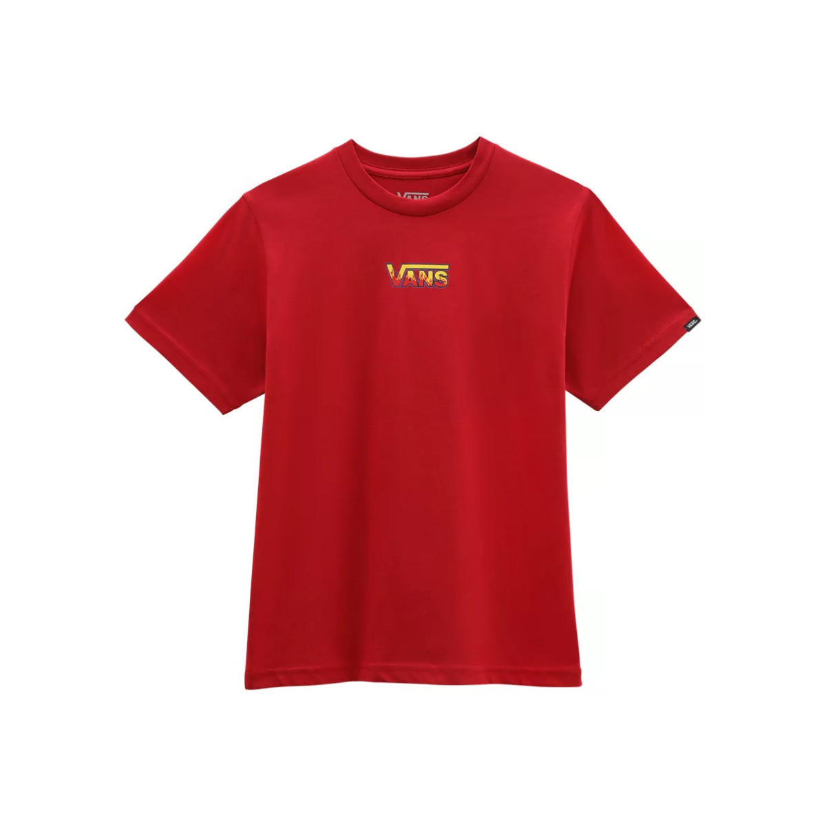 Kleidung Jungen T-Shirts & Poloshirts Vans VN0A7TJJ14A1 TAILSLIDE-CHILI PEPPER Rot