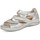 Schuhe Damen Sandalen / Sandaletten Fidelio Sandaletten Hilly Pearl 496006-31 Silbern