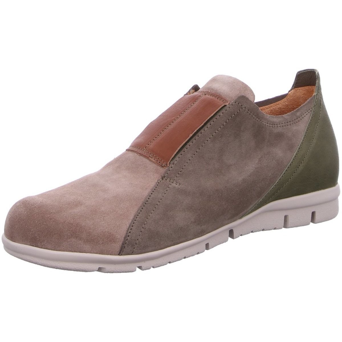 Schuhe Herren Slipper Think Slipper 3-000550-2000 2 Beige