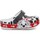 Schuhe Kinder Sandalen / Sandaletten Crocs FL 101 Dalmatians Kids Clog T 207485-100 Multicolor