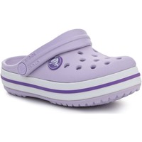 Schuhe Mädchen Pantoletten / Clogs Crocs Crocband Kids Clog T 207005-5P8 Violett