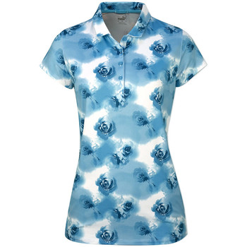 Kleidung Damen T-Shirts & Poloshirts Puma 599255-01 Blau