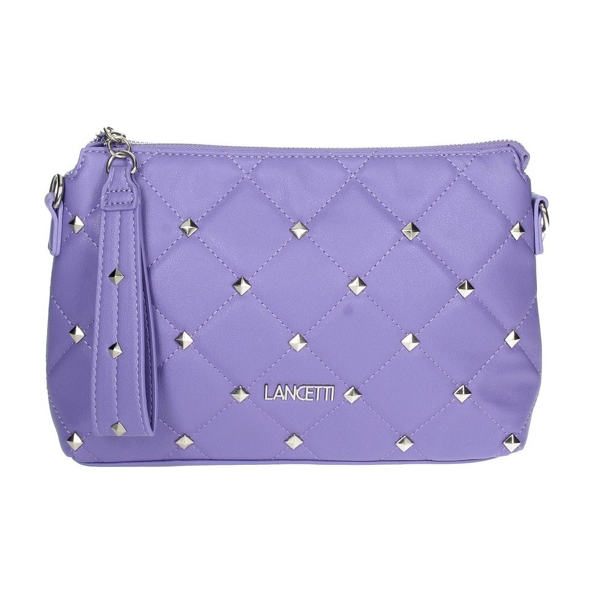 Taschen Damen Handtasche Lancetti LB0107CH2 Violett