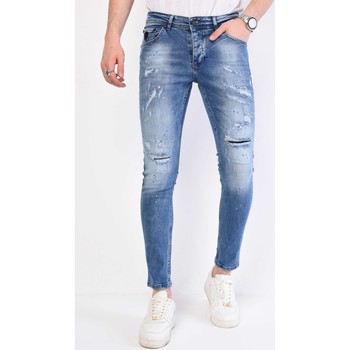 Kleidung Herren Slim Fit Jeans Local Fanatic Slim Denim Jeans Blau
