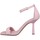 Schuhe Damen Sandalen / Sandaletten Elvio Zanon 3601 Cuir Femme Glicine Violett