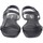 Schuhe Damen Multisportschuhe Isteria Sandale Lady    22080 Farbe SCHWARZ Schwarz