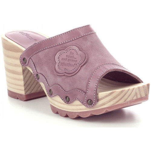 Schuhe Damen Pantoffel Kickers Kick Woodstok Violett