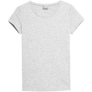 Kleidung Damen T-Shirts 4F TSD353 Grau