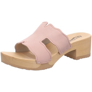 Schuhe Damen Pantoletten / Clogs Softclox Pantoletten Pernilla S3569-01 rosa