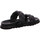 Schuhe Damen Pantoletten / Clogs KMB Pantoletten A5609 BRAIDED NILO BLACK Schwarz