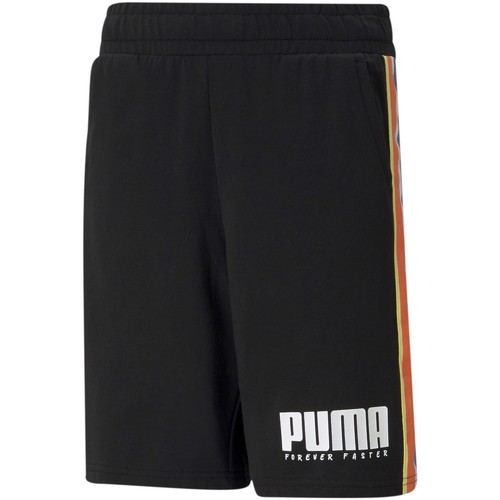 Kleidung Kinder Shorts / Bermudas Puma 585900-01 Schwarz