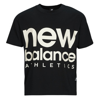 Kleidung T-Shirts New Balance Out of bound Schwarz