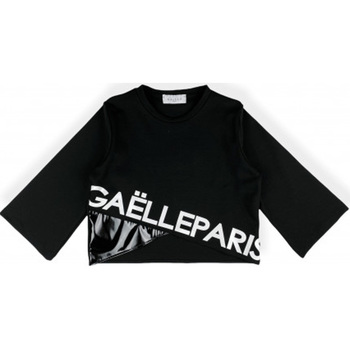 Kleidung Kinder Sweatshirts GaËlle Paris - Felpa nero 2741F0459 Schwarz