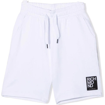 Kleidung Kinder Shorts / Bermudas John Richmond - Bermuda  bianco RBP22010BE Weiss