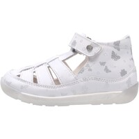 Schuhe Kinder Sandalen / Sandaletten Falcotto - Sandalo bianco/argento LAGUNA VL-1N02 Weiss