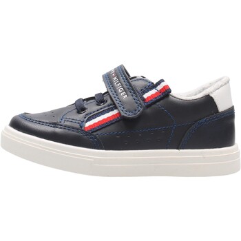 Schuhe Kinder Sneaker Tommy Hilfiger T1B4-32210-X007 Blau