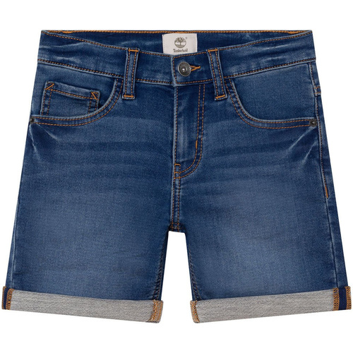 Kleidung Kinder Jeans Timberland T24B75/Z25 Blau