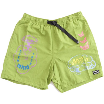 Kleidung Herren Shorts / Bermudas Obey - Bermuda  verde 22121MC000138 Grün