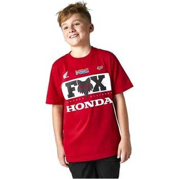 Kleidung Kinder T-Shirts Fox CAMISETA ROJA NIO   29175 Rot