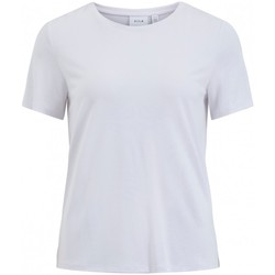 Kleidung Damen Sweatshirts Vila Modala O Neck T-Shirt - Optical Snow Weiss