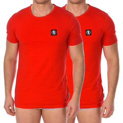 Kleidung Herren T-Shirts Bikkembergs BKK1UTS07BI-RED Rot