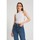 Kleidung Damen Hosen Robin-Collection Jeans Mit Hoher Taille D Blau