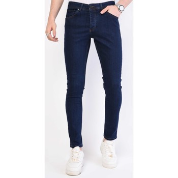 Kleidung Herren Slim Fit Jeans True Rise Klassische Hosen Slim DPS NW Blau