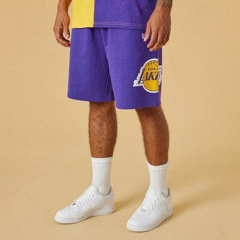 Kleidung Herren Shorts / Bermudas New-Era Short Los Angeles Lakers Violett