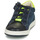 Schuhe Jungen Sneaker Low Geox B BIGLIA B. B - NAPPA+DENIM SL Marine