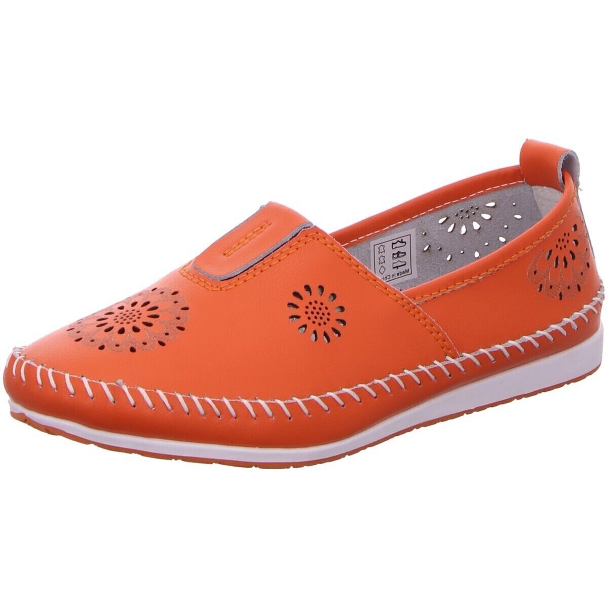 Schuhe Damen Slipper Scandi Slipper 220-8098-R1 Orange