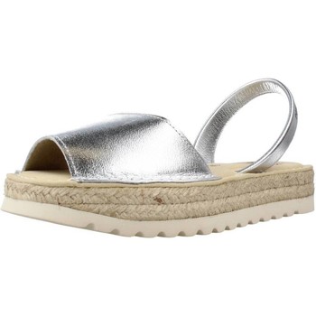 Schuhe Damen Sandalen / Sandaletten Pons Menorca 116F Silbern