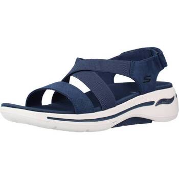 Schuhe Damen Sandalen / Sandaletten Skechers GO WALK ARCH FIT TREASURED Blau