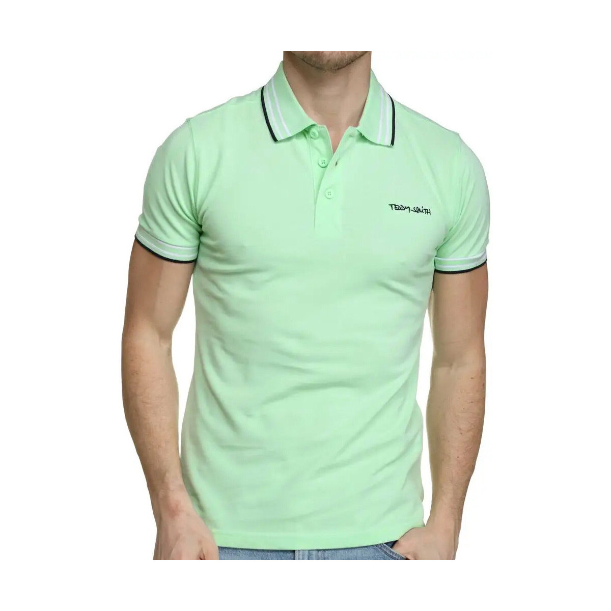 Kleidung Herren T-Shirts & Poloshirts Teddy Smith 11306339D Grün
