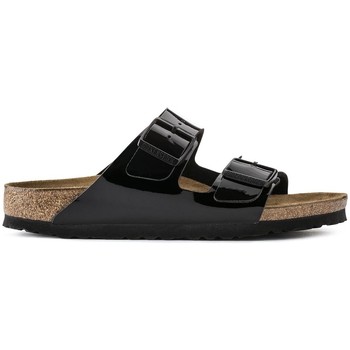 Schuhe Damen Sandalen / Sandaletten Birkenstock Arizona 1005292 Narrow - Black Patent Schwarz
