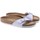 Schuhe Damen Sandalen / Sandaletten Birkenstock Madrid Vegan 1022741 Narrow - Lavender Fog Gelb