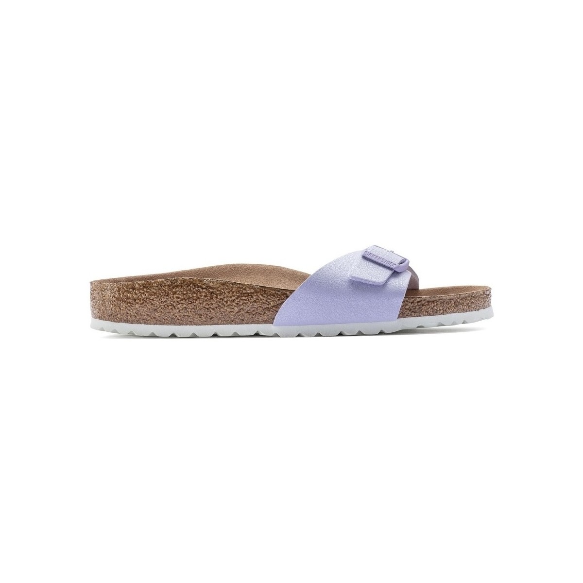 Schuhe Damen Sandalen / Sandaletten Birkenstock Madrid Vegan 1022741 Narrow - Lavender Fog Gelb