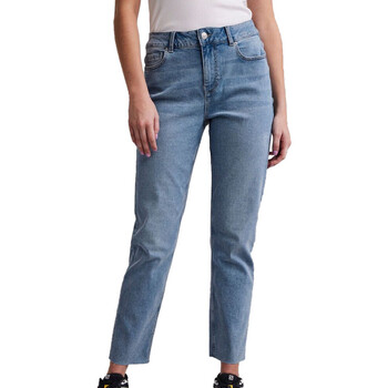 Kleidung Damen Straight Leg Jeans Pieces 17114794 Blau