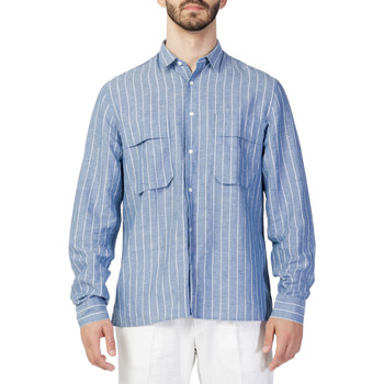 Kleidung Herren Langärmelige Hemden Antony Morato MMSL00672-FA420114 Blau