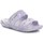 Schuhe Damen Zehensandalen Crocs Classic Marrbled Violett