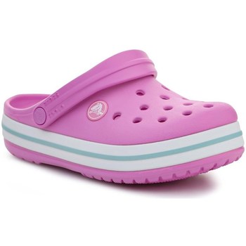 Schuhe Kinder Derby-Schuhe & Richelieu Crocs Crocband Clog Rosa